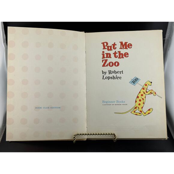 Put Me in the Zoo by Robert Lopshire, Book Club Edition - Picture 4 of 8